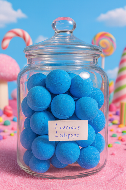 Mini Luscious Lollipops Bath bomb