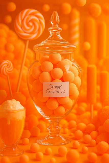 Mini Orange Creamsicle Bath Bomb