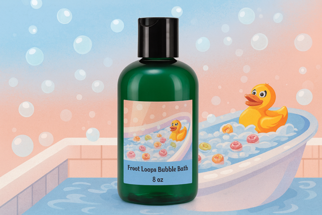 Froot Loops Bubble Bath