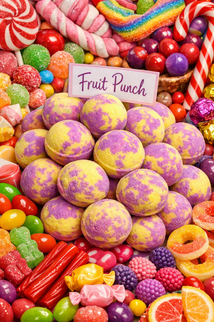 Fruit Punch Mini Bath bomb